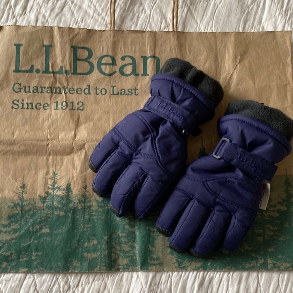 Kids LL Bean Cold Buster Waterproof Gloves